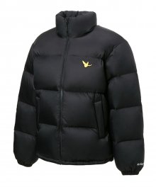 ANGEL RDS DUCK DOWN SHORT PUFFER BLACK