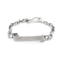 오드콜렛(ODDCOLLET) [SILVER925]Scroll chain bracelet (S)