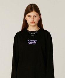 ALWAYS CLOTTY LONG SLEEVE BLACK(CY2AFFT550A)