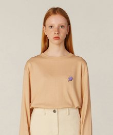 SMALL CC LONG SLEEVE BEIGE(CY2AFFT551A)