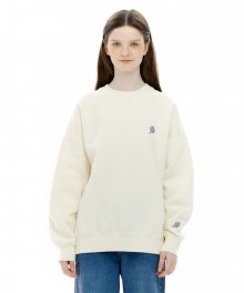 SMALL CC SWEAT-SHIRT CREAM(CY2AFFM442A)