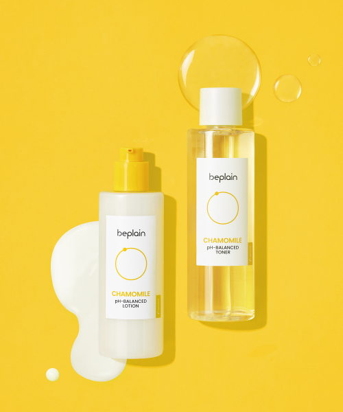 비플레인() [보습 2종] 캐모마일 약산성 토너 200ml+캐모마일 약산성 로션 150ml 상품 이미지