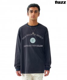 FUZZ ARCH L/S TEE charcoal
