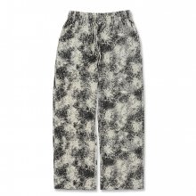 TIE-DYE CORDUROY WIDE PANTS-IVORY