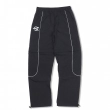 U REFLECTIVE CONVERTIBLE PANTS-BLACK