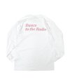 댄스 투 더 라디오 롱슬리브 티셔츠(핑크)