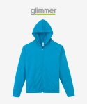 글리머(GLIMMER) 338-AMZ 드라이 후드 집업 타코이즈