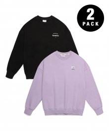 (TS-20522) ROLA 2PACK SWEATSHIRT LAVENDER