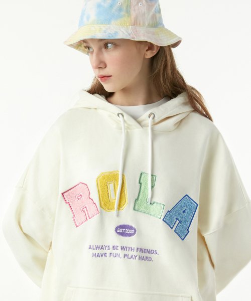 로라로라(ROLAROLA) (HD-20521) ROLA SIGNATURE HOOD T-SHIRT IVORY - 사이즈 & 후기 ...