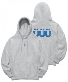 U LOGO STOCK HOODIE_GREY(IK2AFMM400A)