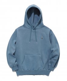 U WAPPEN PIGMENT HOODIE_BLUE(IK2AFMM402A)