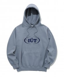 OVAL LOGO HOODIE_BLUE(IK2AFMM403A)