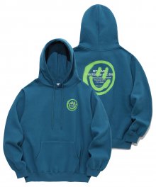 LOGO&SMILEY HOODIE_GREEN(IK2AFMM404A)