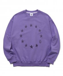 EU LOGO SWEATSHIRTS_PURPLE(IK2AFMM447A)