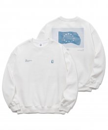 FLAG SWEATSHIRTS_WHITE(IK2AFMM450A)