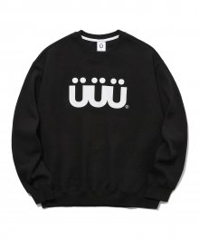 UUU SWEATSHIRTS_BLACK(IK2AFMM445A)