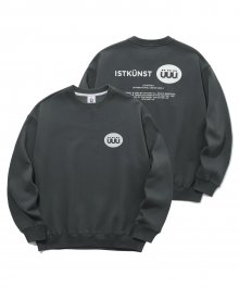 PILL LOGO SWEATSHIRTS_BLACK(IK2AFMM441A)