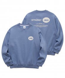 PILL LOGO SWEATSHIRTS_BLUE(IK2AFMM441A)