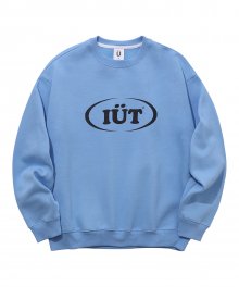 OVAL LOGO SWEATSHIRTS_BLUE(IK2AFMM444A)