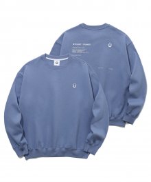 U LOGO SWEATSHIRTS_BLUE(IK2AFMM442A)