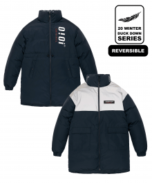 AUTHENTIC REVERSIBLE DOWN PARKA_navy