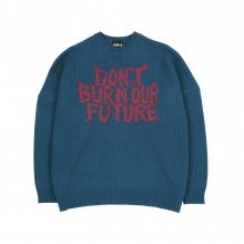 [PBA] DBOF Wool Knit Sweater [TEAL]