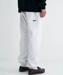 STEADY SWEATPANTS (MELANGE WHITE)