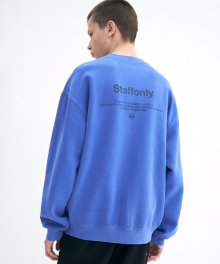 PIGMENT KEY SWEATSHIRT (WASHED BLUE)