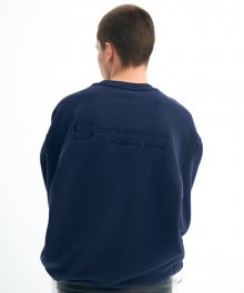 S-LOGO SWEATSHIRT (NAVY)