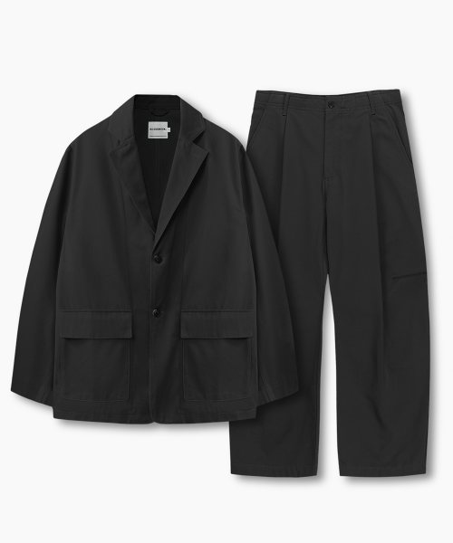 디미트리블랙(dimitriblack) (2024ver) 올시즌 데일리 수트 셋업_블랙