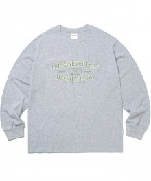 INTL.ARC Logo L/SL Top Grey