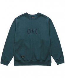 OVC Pigment Dyed Sweatshirt (Teal Green)