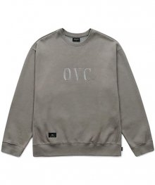 OVC Pigment Dyed Sweatshirt (Dust Grey)