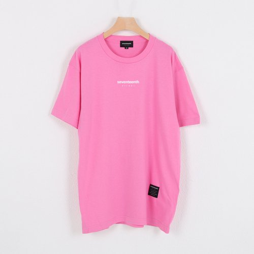 바이탈 반팔 티셔츠 핑크