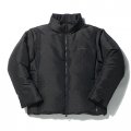 GOOSE DOWN PUFFER JACKET - BLACK