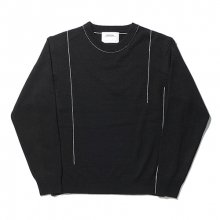 S.L REVERSED KNIT - BLACK