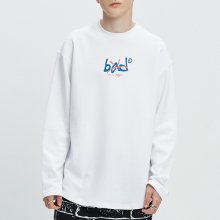 HAND DRAWING LONG SLEEVE_WHITE