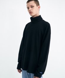 STEADY TURTLE NECK ( BLACK)