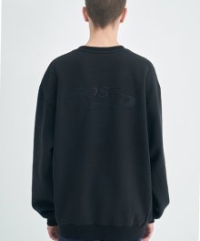 POST SWEATSHIRT (BLACK)