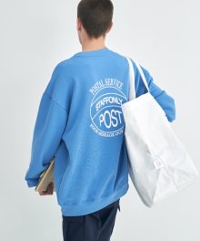 STAMP SWEATSHIRT (SKY BLUE)