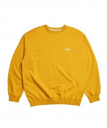 스몰 로고 스웨트셔츠 (레몬 옐로우)