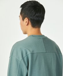 YORK OVER FIT LONG SLEEVE(DUSTY MINT)