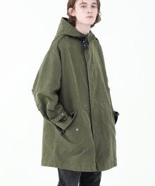 Hoodied Fishtail Parka