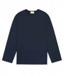 C.r.e.a.m SEMI OVER FIT LONG SLEEVE(U.S NAVY)