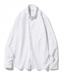 stripe pocket shirts white