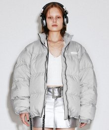 101 Ellipse Oversized Puffer Down Light Gray