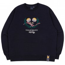 [CHUPA CHUPS X RMTCRW]CANDY SWEAT SHIRT_NAVY