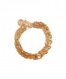 Disorder Chain Bracelet Gold