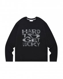 Hard To Get Lucky L/S/Black