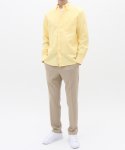 더셔츠스튜디오(THE SHIRTS STUDIO) 옐로우 루즈핏 면혼방 옥스포드 버튼다운 셔츠